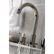 Kingston Brass FSC8929SVL Widespread Bathroom Faucet with Brass Pop-Up, Polished Nickel FSC8929SVL - alternate 5